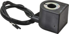 Parker - 24/60 Volt, 18 Coil Lead Length, Solenoid Coil - 10 Watt - USA Tool & Supply