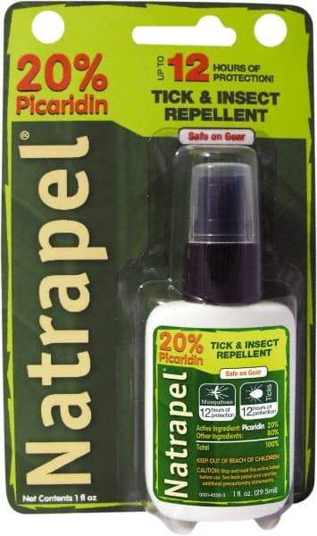 Natrapel - 1 oz 20% Picaridin Pump Spray - For Mosquitos, Ticks - USA Tool & Supply