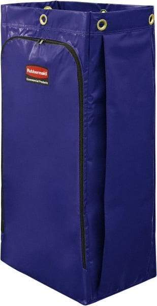 Rubbermaid - 34 Gal Vinyl Janitor Cart Bag - 10-1/2" Width - USA Tool & Supply