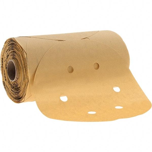 SIA Abrasives - 6" Diam, 800 Grit, Aluminum Oxide Hook & Loop Disc - Ultra Fine Grade, Cloth Backing - USA Tool & Supply