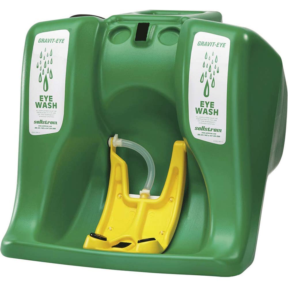 Sellstrom - Portable Eye Wash Stations Type: Gravit-Eye Capacity (Gal.): 16.000 - USA Tool & Supply