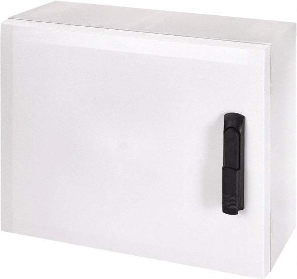 Fibox - Polycarbonate Standard Enclosure Hinge Cover - NEMA 4, 4X, 11.81" Wide x 27.56" High x 19.69" Deep, Impact Resistant - USA Tool & Supply