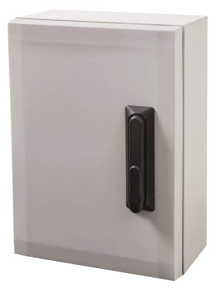 Fibox - Polycarbonate Standard Enclosure Hinge Cover - NEMA 4, 4X, 8.27" Wide x 15.75" High x 23.62" Deep, Impact Resistant - USA Tool & Supply
