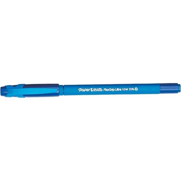 Paper Mate - Conical Ball Point Pen - Blue - USA Tool & Supply