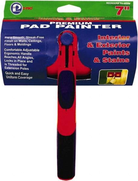 Premier Paint Roller - 10-1/2" Long x 7" Wide Paint Pad - Pad Included - USA Tool & Supply