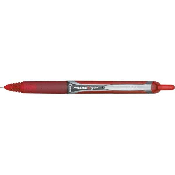Pilot - Precision Point Roller Ball Pen - Red - USA Tool & Supply