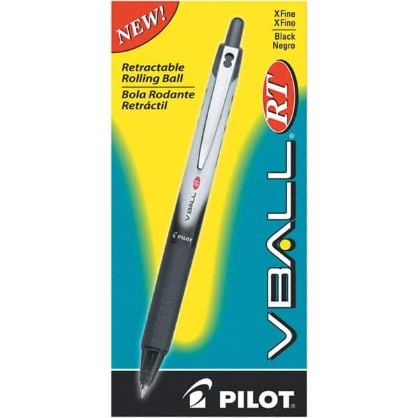 Pilot - Conical Roller Ball Pen - Black - USA Tool & Supply