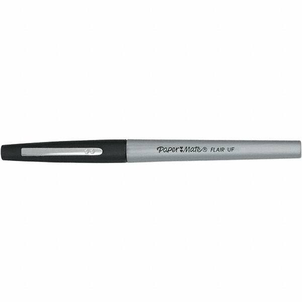 Paper Mate - Needle Porous Point Pen - Black - USA Tool & Supply