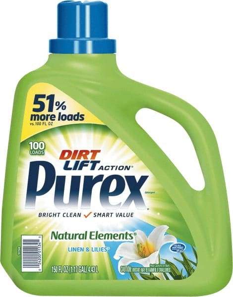 Purex - 150 oz Liquid Laundry Detergent - Linen & Lilies Scent - USA Tool & Supply