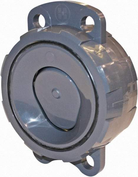 Hayward - 3" PVC Check Valve - Wafer Check Valve, Wafer, 150 WOG - USA Tool & Supply