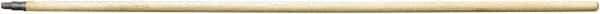 Premier Paint Roller - 5' Long Paint Roller Extension Pole - Wood - USA Tool & Supply
