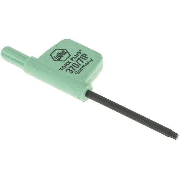 Wiha - IP7 Torx Plus Key - Flag-Style, 35mm Length Under Head, 2.6" OAL - USA Tool & Supply