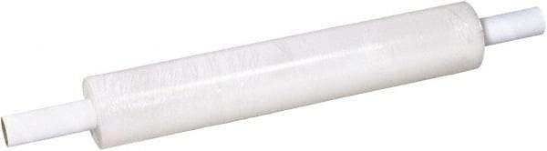 Value Collection - 20" x 1,000' 80 Gauge Clear Extended Core Blown Stretch Film - USA Tool & Supply