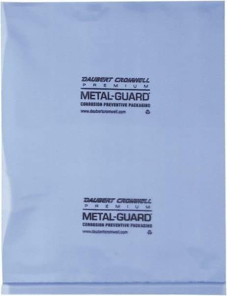 Made in USA - 12 x 18", 4 mil VCI Polybags - Blue - USA Tool & Supply