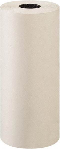 Value Collection - 1,440' Long x 20" Wide Roll of White Newsprint Paper - 30 Lb Paper Weight - USA Tool & Supply