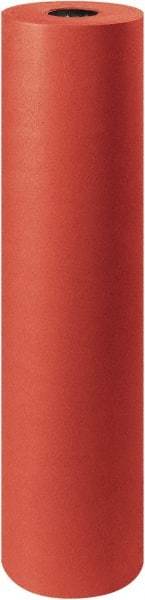 Made in USA - 1,000' Long x 36" Wide Roll of Colored Kraft Paper - 50 Lb Paper Weight - USA Tool & Supply