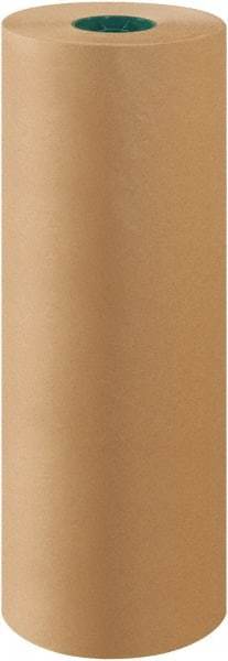 Made in USA - 1,000' Long x 24" Wide Roll of Virgin Kraft Paper - 30 Lb Paper Weight - USA Tool & Supply