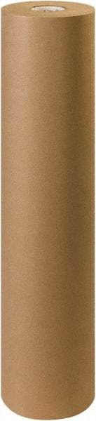 Made in USA - 1,200' Long x 40" Wide Roll of Recycled Kraft Paper - 30 Lb Paper Weight - USA Tool & Supply