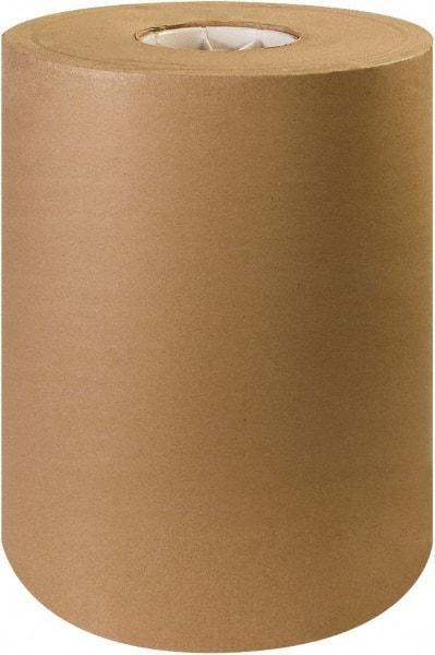 Made in USA - 1,200' Long x 9" Wide Roll of Recycled Kraft Paper - 30 Lb Paper Weight - USA Tool & Supply