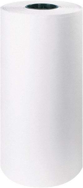 Made in USA - 1,000' Long x 18" Wide Roll of Butcher Paper - 40 Lb Paper Weight - USA Tool & Supply