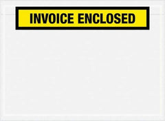 Value Collection - 1,000 Piece, 7-1/2" Long x 5-1/2" Wide, Packing List Envelope - Invoice Enclosed, Yellow - USA Tool & Supply