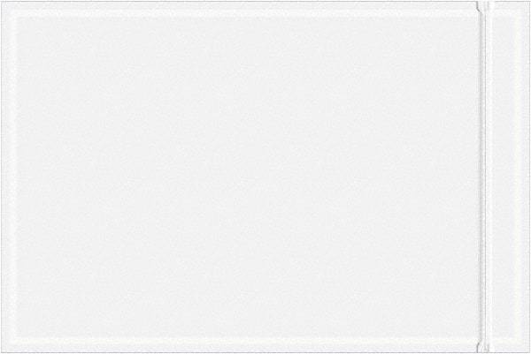 Value Collection - 1,000 Piece, 6" Long x 9" Wide, Packing List Envelope - Unprinted, Clear - USA Tool & Supply