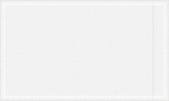 Value Collection - 1,000 Piece, 4-1/2" Long x 7-1/2" Wide, Packing List Envelope - Unprinted, Clear - USA Tool & Supply