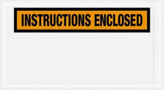 Value Collection - 1,000 Piece, 5-1/2" Long x 10" Wide, Packing List Envelope - Instructions Enclosed, Orange - USA Tool & Supply
