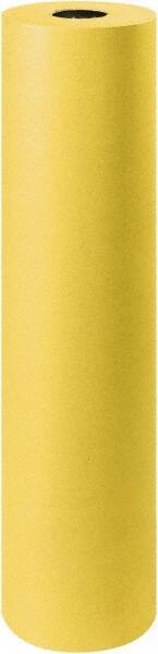 Made in USA - 1,000' Long x 36" Wide Roll of Colored Kraft Paper - 50 Lb Paper Weight - USA Tool & Supply