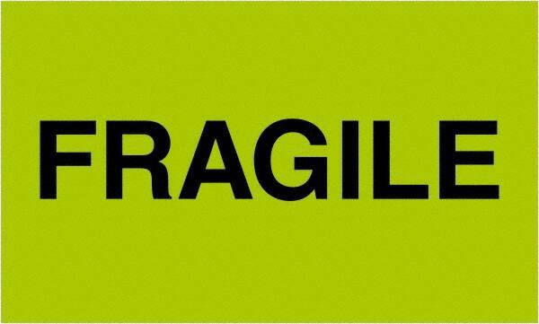 Tape Logic - 5" Long, Fluorescent Green Paper Shipping Label - For Multi-Use - USA Tool & Supply