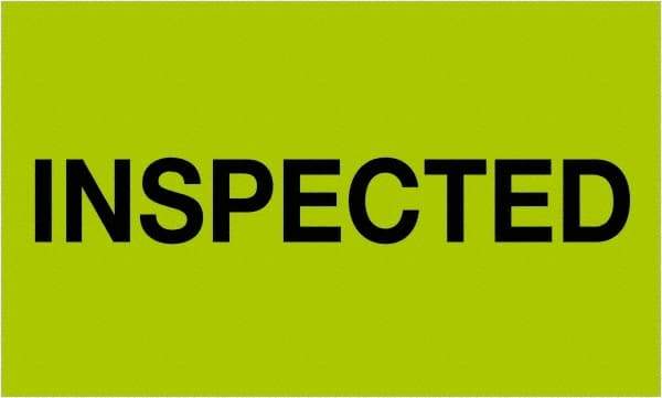 Tape Logic - 5" Long, Fluorescent Green Paper Shipping Label - For Multi-Use - USA Tool & Supply