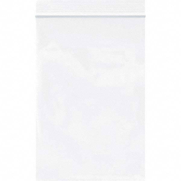 Value Collection - 4 x 6", 2 mil Reclosable Polybags - White - USA Tool & Supply