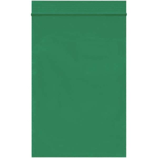Value Collection - 4 x 6", 2 mil Reclosable Polybags - Green - USA Tool & Supply
