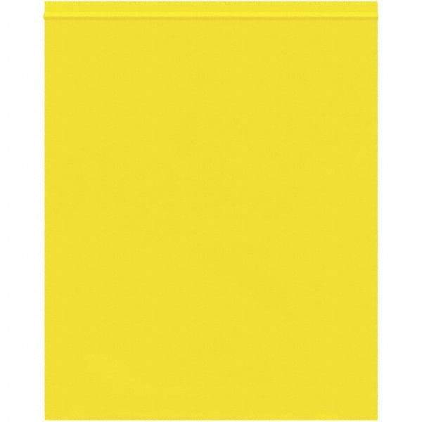 Value Collection - 10 x 12", 2 mil Reclosable Polybags - Yellow - USA Tool & Supply