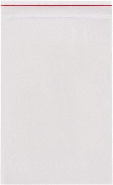 Import - 9 x 12", 6 mil Minigrip Reclosable Polybags - Clear - USA Tool & Supply