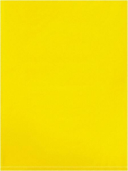 Value Collection - 9 x 12", 2 mil Flat Polybags - Yellow - USA Tool & Supply