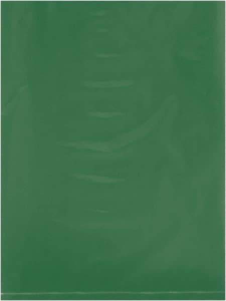 Value Collection - 9 x 12", 2 mil Flat Polybags - Green - USA Tool & Supply