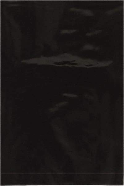 Value Collection - 4 x 6", 2 mil Flat Polybags - Black - USA Tool & Supply