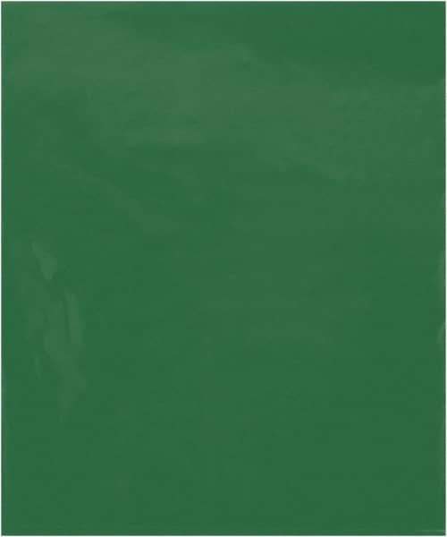 Value Collection - 15 x 18", 2 mil Flat Polybags - Green - USA Tool & Supply