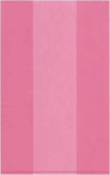 Value Collection - 24 x 36", 2 mil Anti-Static Gusseted Polybags - Pink - USA Tool & Supply