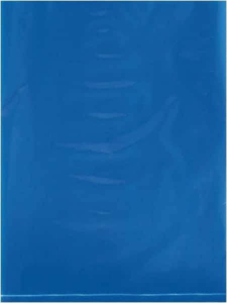 Value Collection - 9 x 12", 2 mil Flat Polybags - Blue - USA Tool & Supply