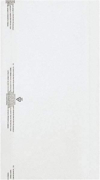 Value Collection - 21 x 40", 0.6 mil Garment Bag - Clear - USA Tool & Supply