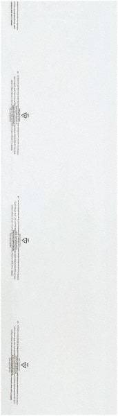 Value Collection - 21 x 72", 0.6 mil Garment Bag - Clear - USA Tool & Supply