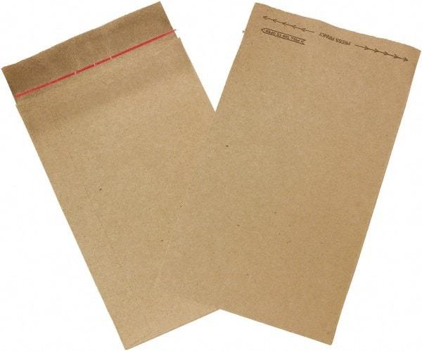 Made in USA - 13" Long x 8-1/2" Wide Self Seal Jiffy Rigi Bag Mailer - Kraft - USA Tool & Supply