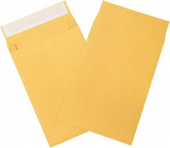 Made in USA - 13" Long x 10" Wide Peel-Off Self-Seal Natural Kraft Envelope - Kraft - USA Tool & Supply