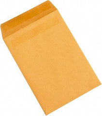 Made in USA - 10-1/2" Long x 7-1/2" Wide Self Seal Natural Kraft Envelope - Kraft - USA Tool & Supply