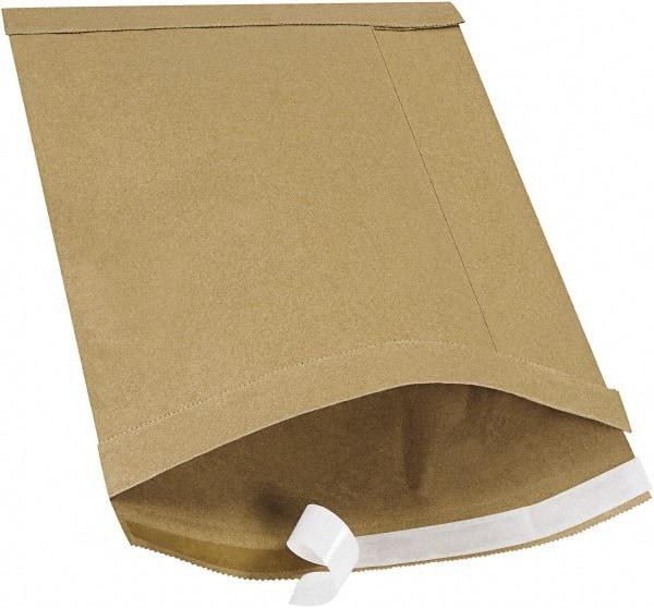 Made in USA - 14-1/2" Long x 9-1/2" Wide Peel-Off Self-Seal Padded Mailer - Kraft - USA Tool & Supply