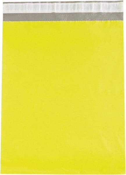 Value Collection - 19" Long x 14-1/2" Wide Peel-Off Self-Seal Courier Envelope - Yellow - USA Tool & Supply