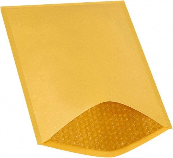 Made in USA - 16" Long x 10-1/2" Wide Regular Bubble Mailer - Kraft - USA Tool & Supply