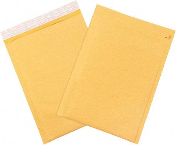 Value Collection - 20" Long x 14-1/4" Wide Peel-Off Self-Seal Bubble Mailer - Kraft - USA Tool & Supply